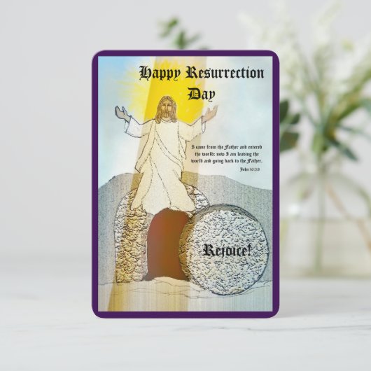 Flachkarte (Stehend Vorderseite)