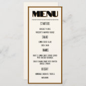 Flachkarte (Vorne/Hinten)