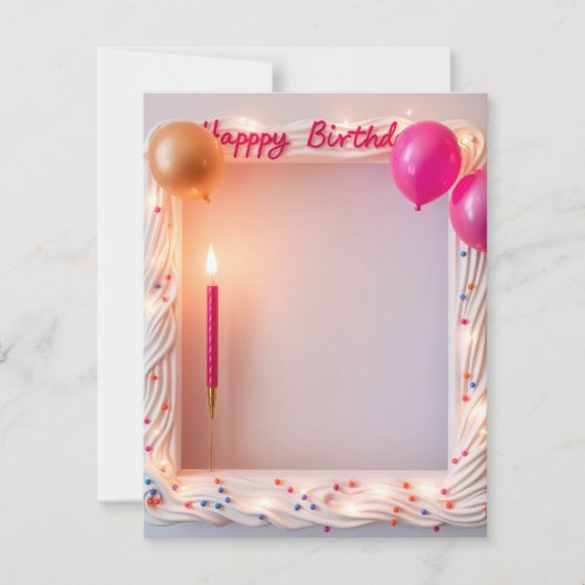 Flachkarte (Vorderseite)