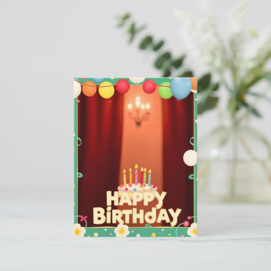 Flachkarte (Stehend Vorderseite)