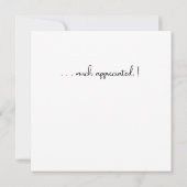 Flachkarte (Rückseite)