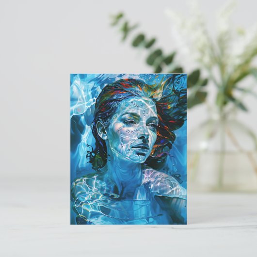 Flachkarte (Stehend Vorderseite)