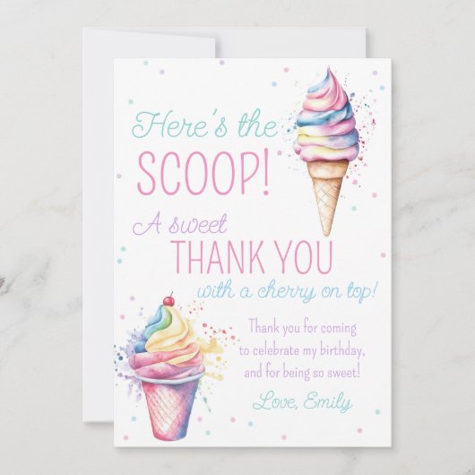 Flachkarte (Vorderseite)