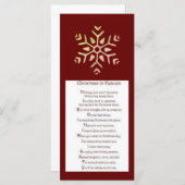 Flachkarte (Vorne/Hinten)