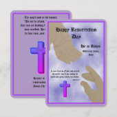 Flachkarte (Vorne/Hinten)