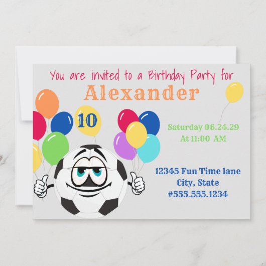 Flachkarte (Vorderseite)