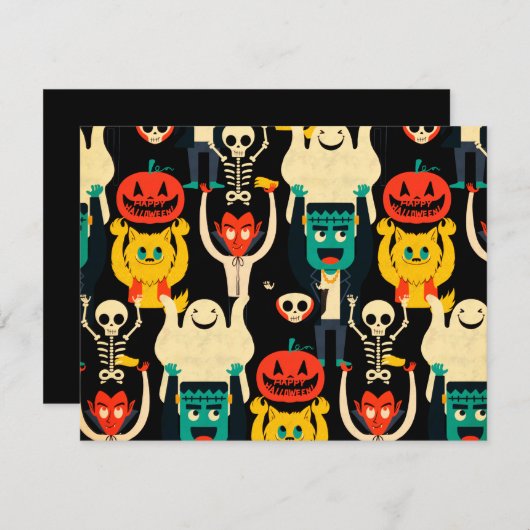 Flachkarte (Vorne/Hinten)