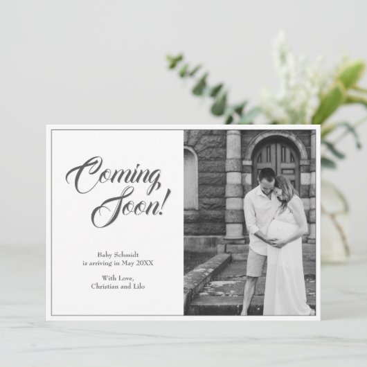 Flachkarte (Stehend Vorderseite)