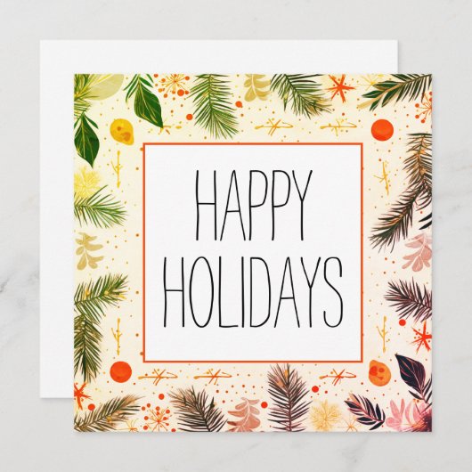 Flachkarte (Vorne/Hinten)