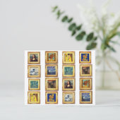 Flachkarte (Stehend Vorderseite)