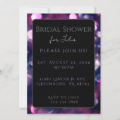 Flachkarte, Berry Sparkle Dark (Vorderseite)