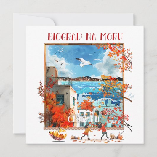 Flachkarte - Biograd na Moru 2 (Vorderseite)