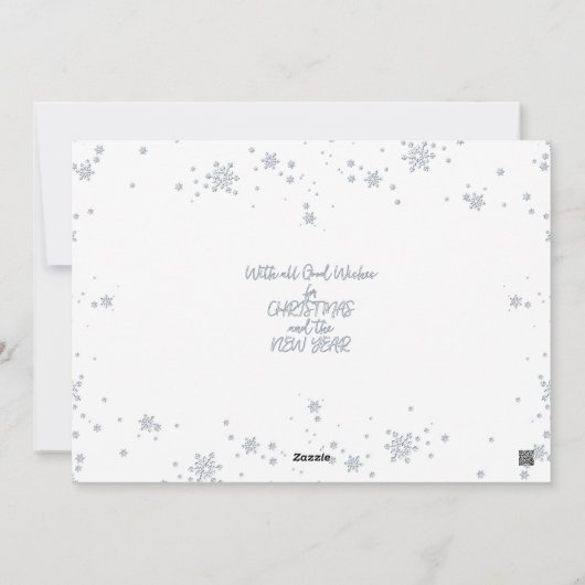 Flachkarte Frohe Weihnachten 031 (ElfSanta) (Rückseite)