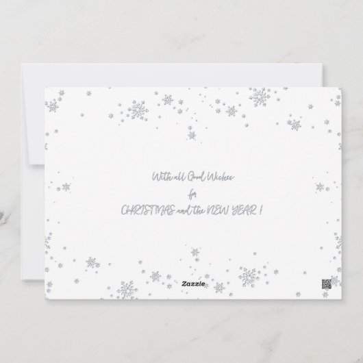 Flachkarte Frohe Weihnachten 2029(ElfSanta) (Rückseite)