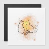 Flachkarte für Wasserfarben Magnetkarte (Vorne/Hinten)