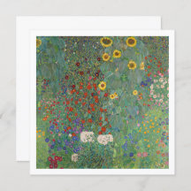 FLACHKARTE : GUSTAV KLIMT : LANDGARTEN