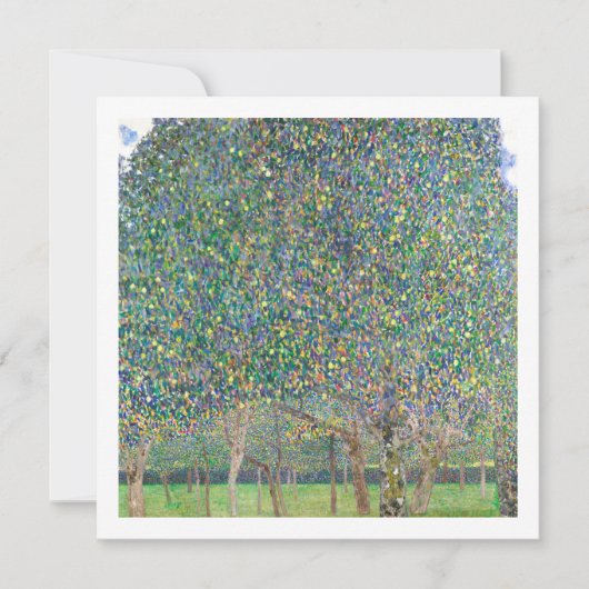 FLACHKARTE : GUSTAV KLIMT : PEAR TREE 1903 (Vorderseite)