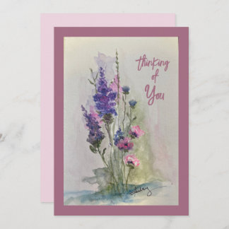 Flachkarte in Touch behalten Feiertagskarte