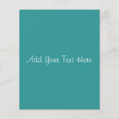 FLACHKARTE : KANDINSKY : DER WASSERFALL (Rückseite)