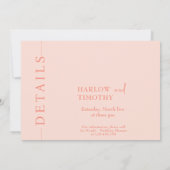 Flachkarte mit Herzform QR-Code Ankündigung (Rückseite)