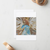 Flachkarte Original art.angel Mitteilungskarte (Vorderseite/Rückseite Beispiel)