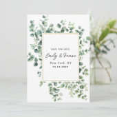 Flachkarte Save the Date (Stehend Vorderseite)