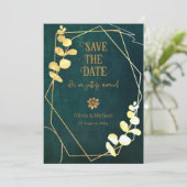 Flachkarte Save the Date (Stehend Vorderseite)