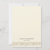 Flachkarte Save the Date (Rückseite)