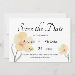 Flachkarte Save the Date