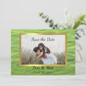 Flachkarte Save the Date (Stehend Vorderseite)