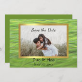 Flachkarte Save the Date (Vorne/Hinten)