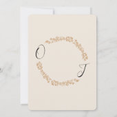 Flachkarte Save the Date (Rückseite)