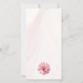 Flachkarte Save the Date (Rückseite)