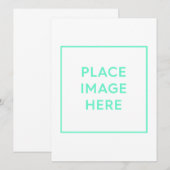 Flachkarte Save the Date (Vorne/Hinten)