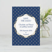 Flachkarte Save the Date (Stehend Vorderseite)