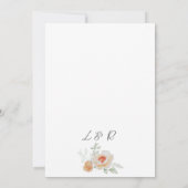 Flachkarte Save the Date (Rückseite)