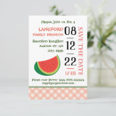 Flachkarte Save the Date (Stehend Vorderseite)