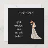 Flachkarte Save the Date (Vorderseite)