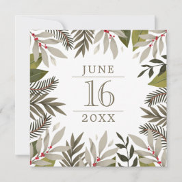 Flachkarte Save the Date