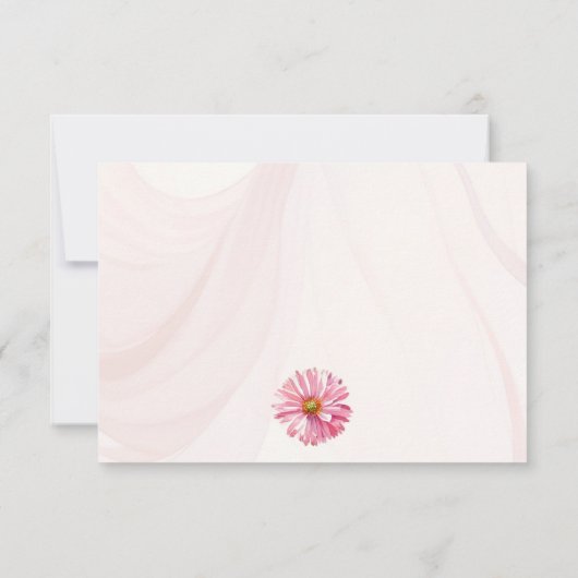 Flachkarte Save the Date (Rückseite)