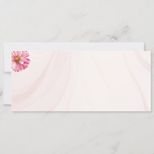 Flachkarte Save the Date (Rückseite)