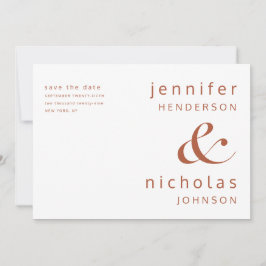 Flachkarte Save the Date