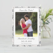 Flachkarte Save the Date (Stehend Vorderseite)