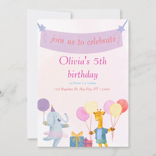 Flachkarte Save the Date (Vorderseite)