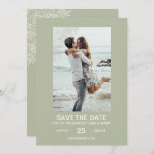 Flachkarte Save the Date (Vorne/Hinten)