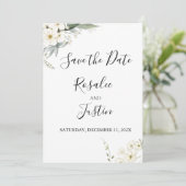 Flachkarte Save the Date (Stehend Vorderseite)