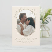 Flachkarte Save the Date (Stehend Vorderseite)