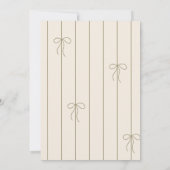 Flachkarte Save the Date (Rückseite)