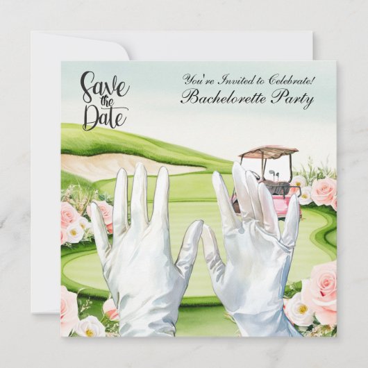 Flachkarte Save the Date (Vorderseite)