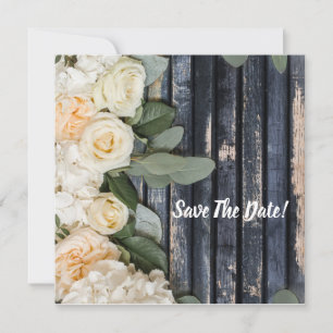 Flachkarte Save the Date rustikal
